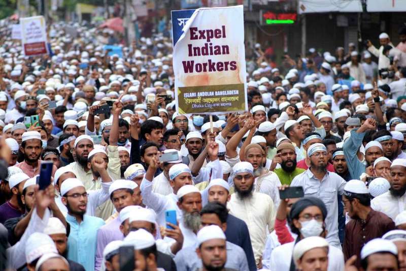 पैगंबर पर नूपुर शर्मा की टिप्पणी के विरोध में बांग्लादेश में विरोध प्रदर्शन, करेंगे भारतीय दूतावास का घेराव