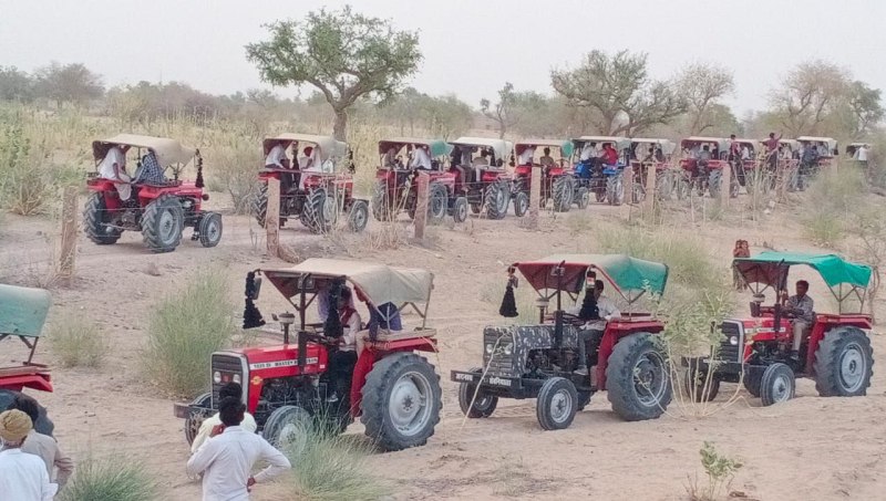 हाथी, हैलीकाप्टर, ऊंट, ट्रेक्टर अब अगली बारात कैसे?