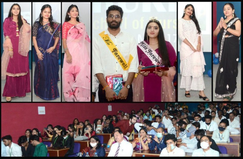 मिस फेयरवेल रमनप्रीत, मिस्टर फेयरवेल अवनीश पांडे बने