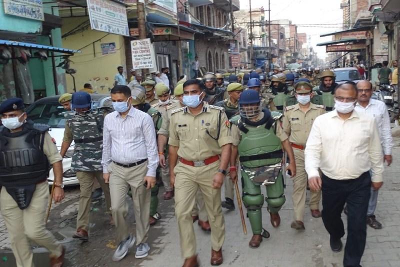 जुमे की नमाज को लेकर इस जिले में विरोध की आशंका, चप्पे-चप्पे पर की गई 4 हजार जवानों की तैनाती पर 4 हजार जवान की तैनाती