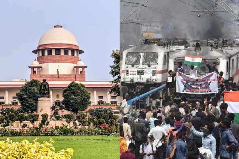 Agnipath Protests: सुप्रीम कोर्ट पहुंचा अग्निपथ का बवाल, दायर हुई याचिका