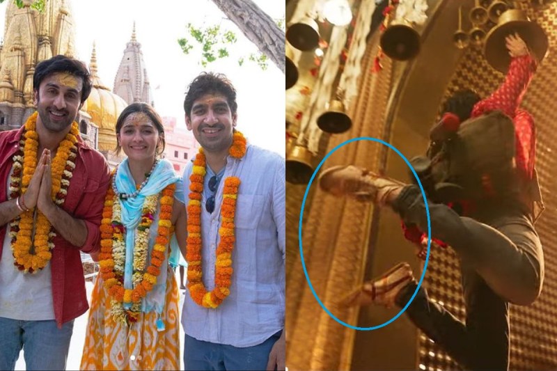 Ranbir Kapoor ने मंदिर में जूते पहन कर की एंट्री; अब निर्देशक Ayan Mukerji दे रहे सफाई
