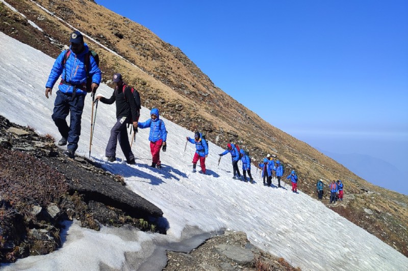 रूपकुंड फतह करने वाला बीएचयू का पर्वतारोही ग्रुप