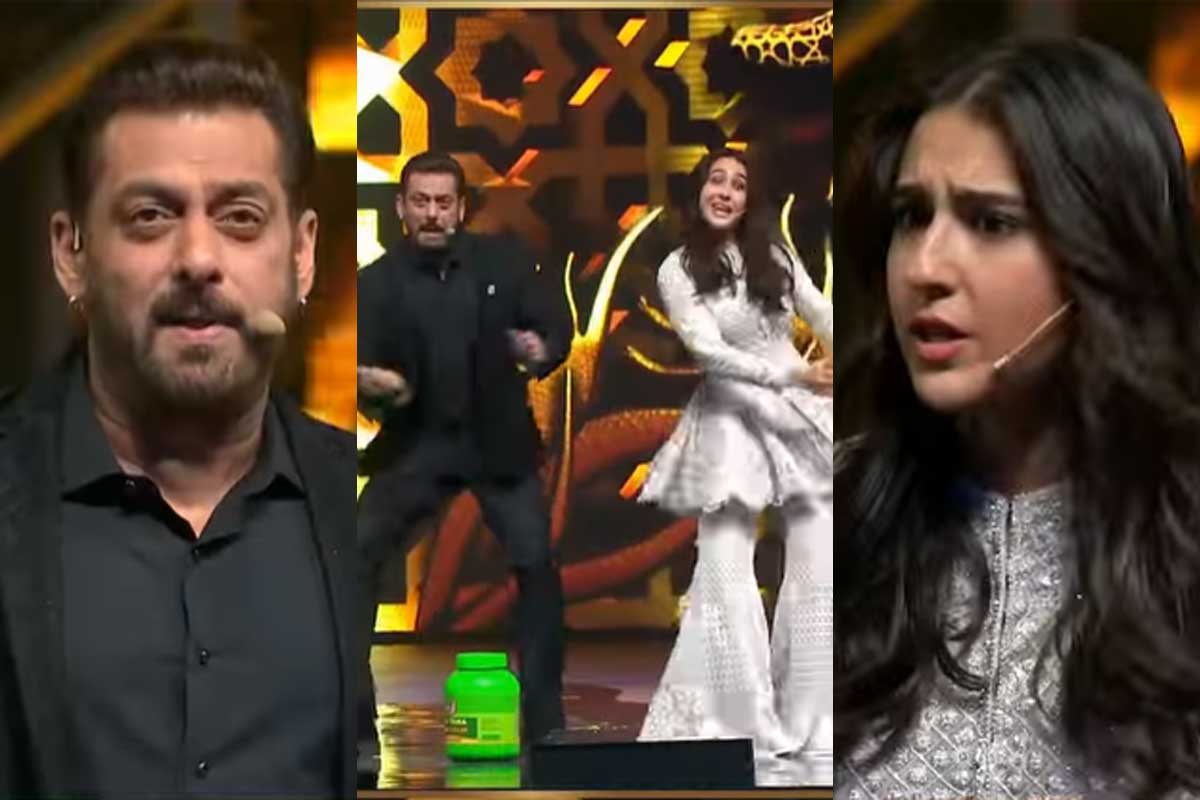 iifa awards 2022 sara ali khan called salman khan uncle