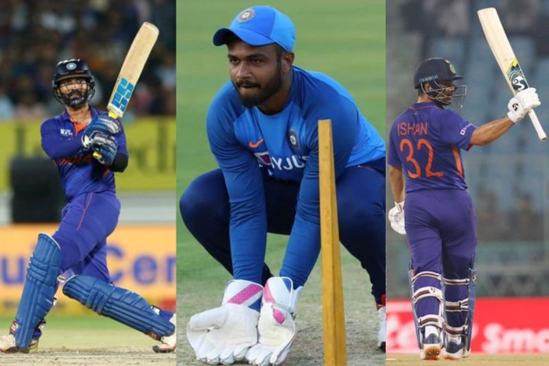 Dinesh karthik, Sanju Samson and Ishan Kishan