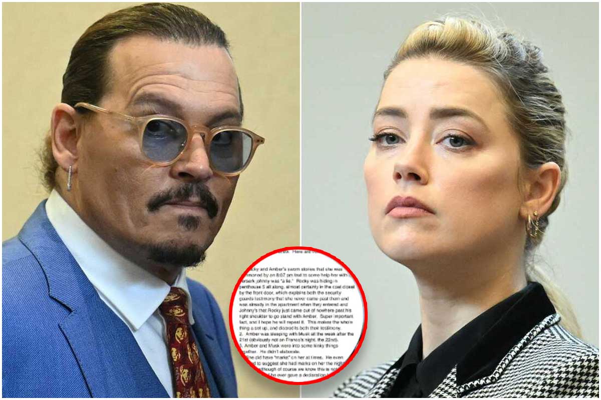 amber heard mail leak this is how actress plotted to trap johnny depp