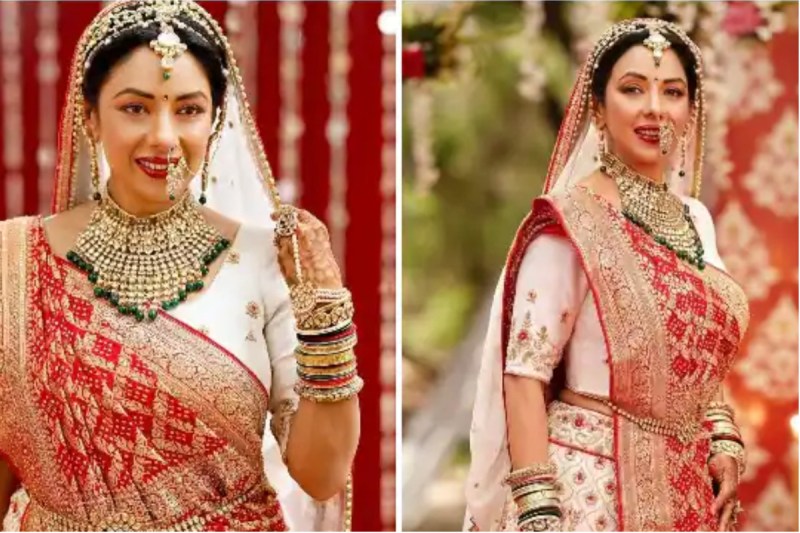 anupama aka rupali ganguly sell her lehnga but have one condition