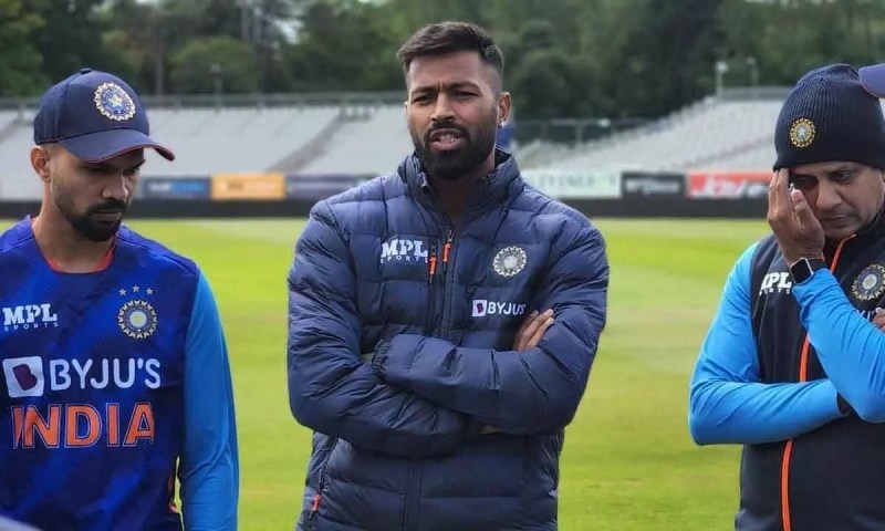 India vs Ireland 2nd t20 match indian team two change hardik pandya