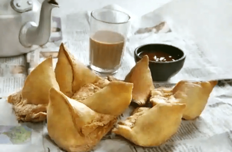 tea samosas