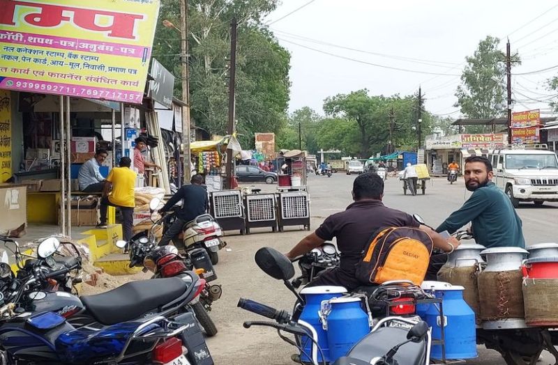 शहर की सडक़ों पर अतिक्रमण का दाग