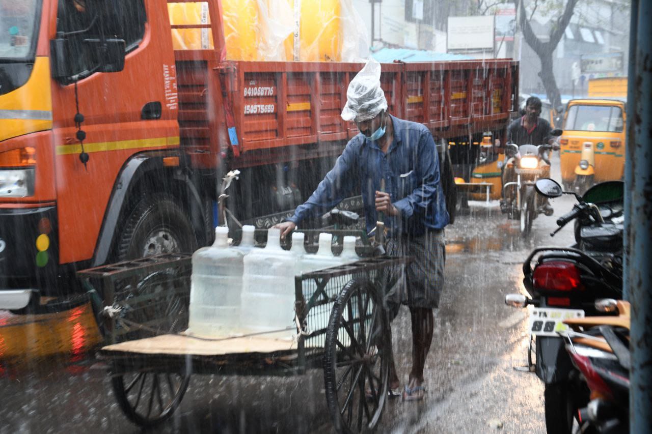 आईएमडी ने जताई अगले 48 घंटों के लिए चेन्नई में बारिश की संभावना