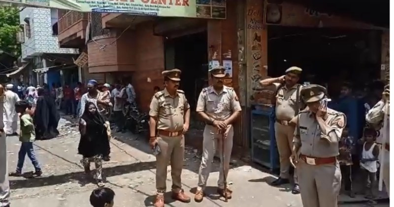 ड्रग्स माफिया तस्लीम की दो करोड़ की संपत्ति मेरठ पुलिस ने की कुर्क