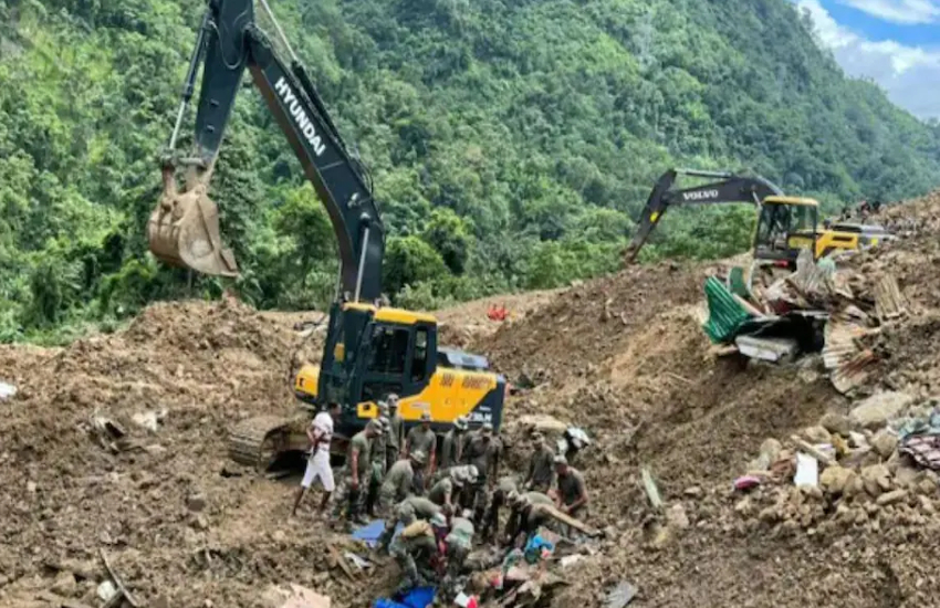 Manipur Landslide Update