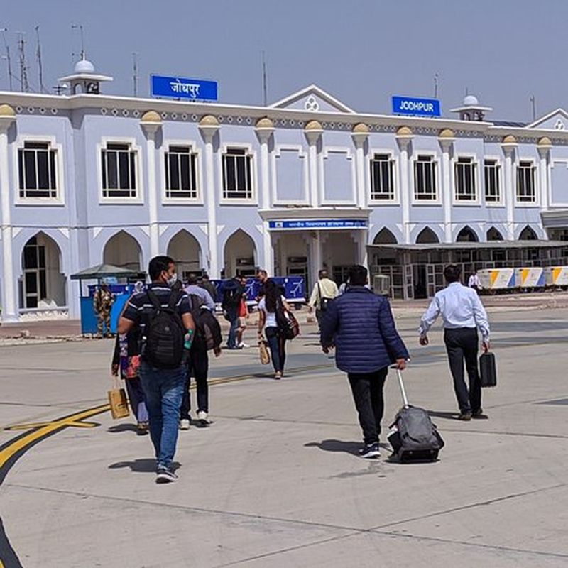 Airport: जोधपुर एयरपोर्ट पर गर्मियों में भी रिकॉर्ड तोड़ हवाई यात्राी