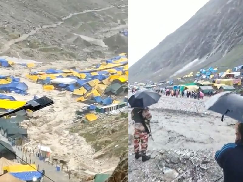 Cloudburst in Jammu and Kashmir's Amarnath Cave, 10 dead, 35-40 still missing