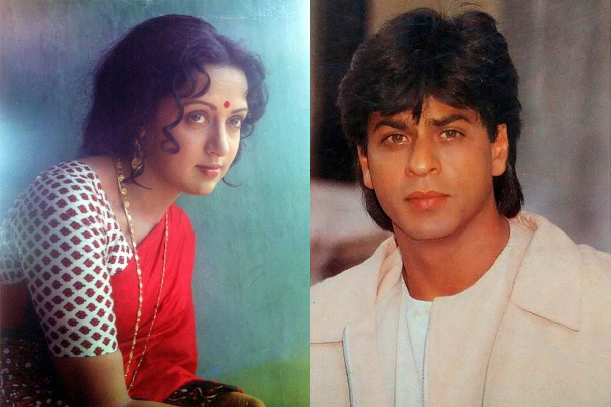 Hema Malini ने की थी Shah Rukh Khan के बालों में कंघी