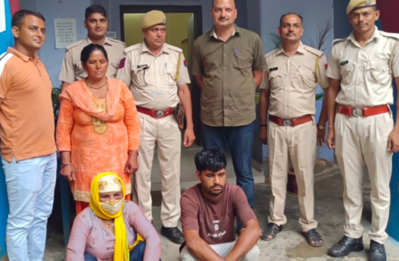 Man kills wife in alwar husband and his girlfriend arrested