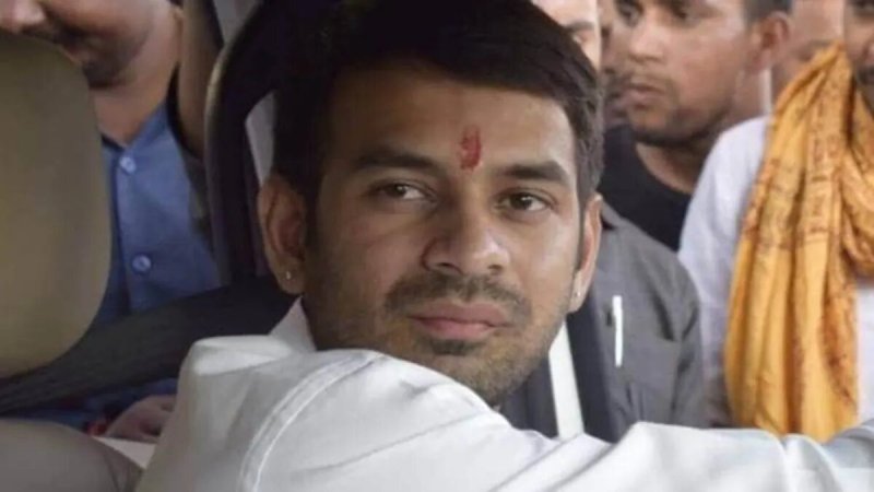 Tej Pratap Yadav File Photo during Govardhan Darshan