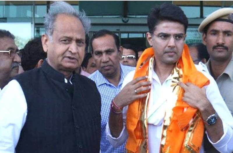 sachin pilot with ashok gehlot