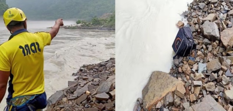 केदारनाथ से लौट रहे मेरठ के युवकों की कार खाई में गिरी,सुबह से रेस्क्यू जारी