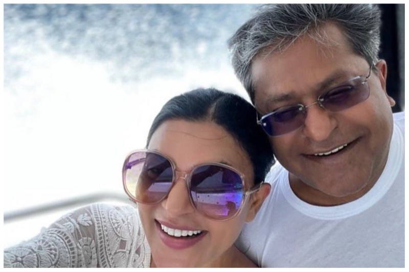 are sushmita sen and lalit modi engaged actress flaunt engagement ring