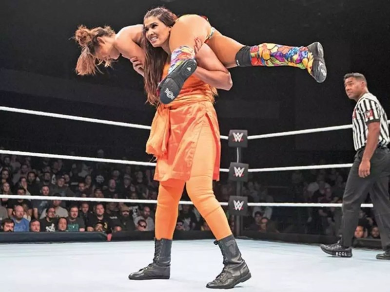 indian wwe wrestler kavita devi first female represented country suit