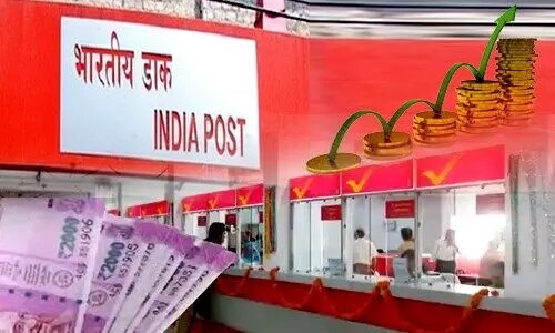 Symbolic Pics of Post office and money