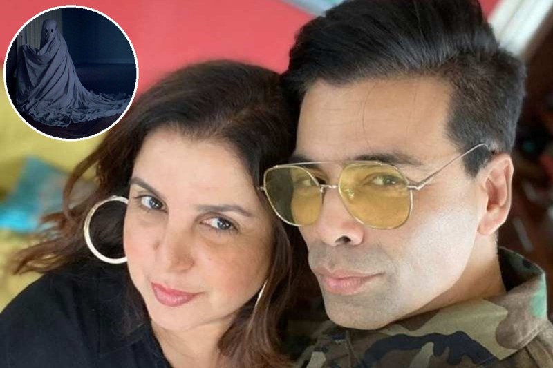 जब 'भूत' से बचने के लिए आधी रात Karan Johar के रूम में भागकर आईं Farah Khan