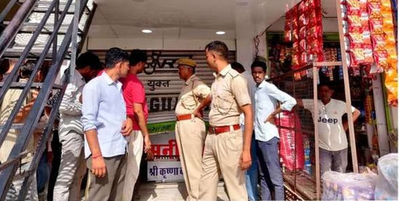 गाड़ी से बांधकर तोड़ा शटर, 11 मिनट में 19 लाख की चोरी