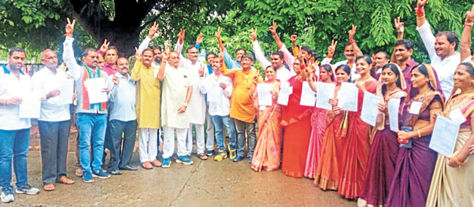 खरगोन में भाजपा को 18, निर्दलियों को आठ व कांग्रेस को 4 वार्डों में मिली जीत