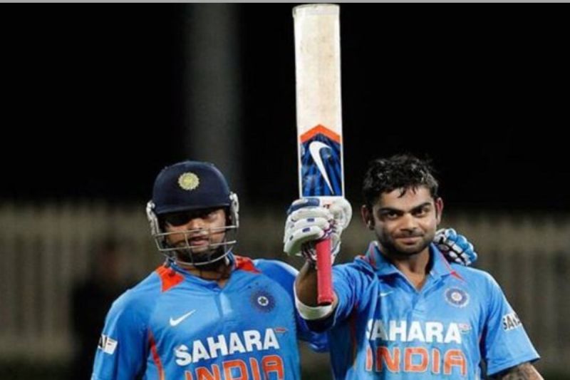 Suresh Raina and Virat Kohli