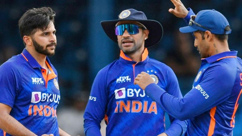 WIvIND 2nd odi final match report Hooda Axar Patel Shikhar Dhawan