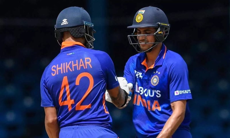 batsmen in world cricket who scored century 100th odi Shai Hope Dhawan