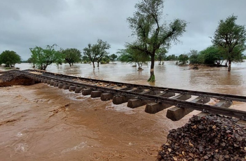 Weather Update: Due To Heavy Rain Traffic Affected And Many Train Cancelled
