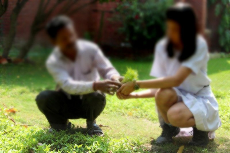 Nashik teacher stopped girl students from planting trees during menstruation