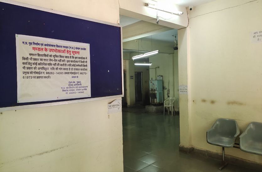 विभाग चल रही रिश्वतखोरी, परेशान अधिकारी ने मांग ट्रांसफर