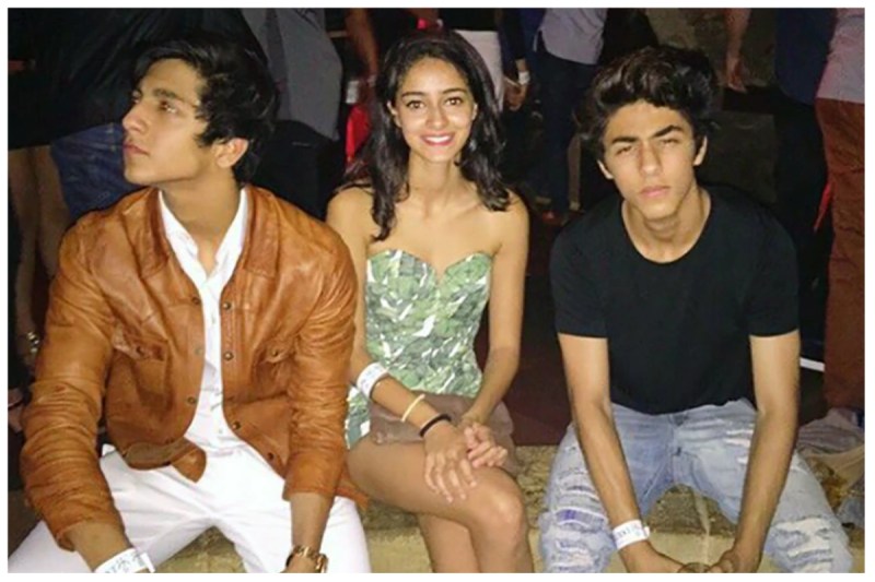 ananya pandey had a crush on aryan khan