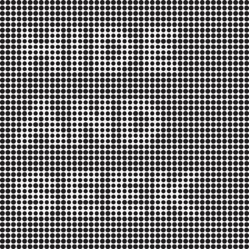Optical Illusion: Spot a secret message hidden in the black dots