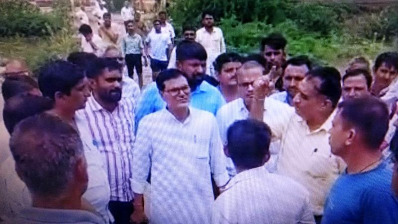 आरएलपी विधायक गर्ग ने अतिवृष्टि प्रभावित इलाकों का लिया जायजा,  देखें Video