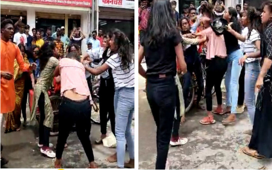 girls fightning