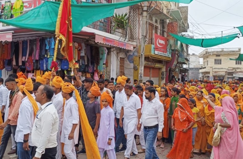 ध्वजारोहण के साथ मेड़ता में मीरा महोत्सव का आगाज