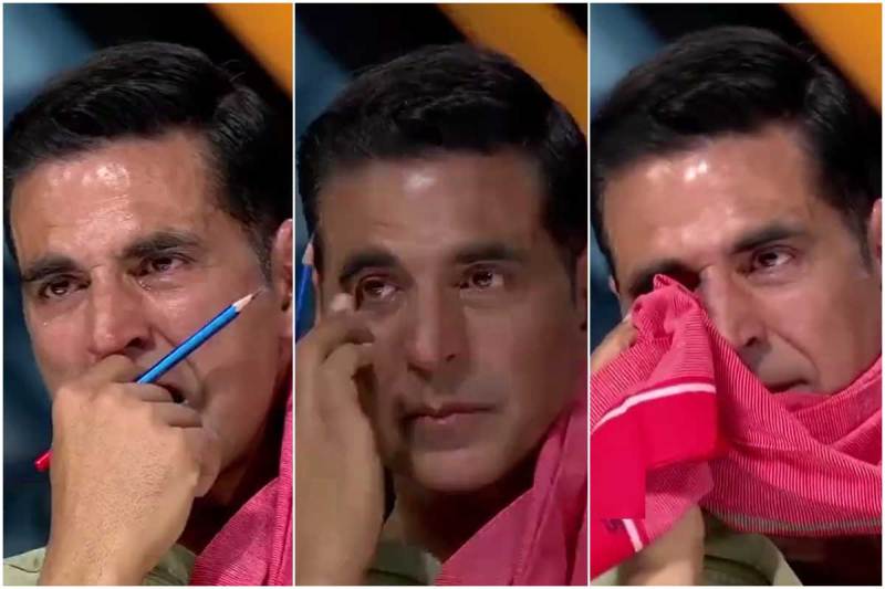 akshay kumar cried before release of raksha bandhan