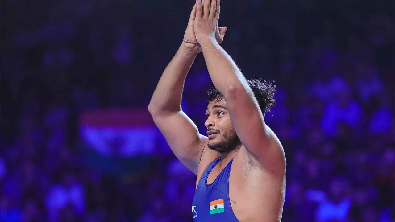 Commonwealth Games 2022 Deepak Punia wins gold in 86kg wrestling