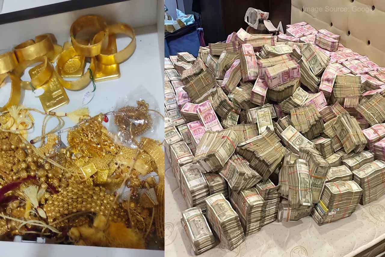  Income tax raids in Kanpur on the third day 2.25 crore cash two kg gold seized