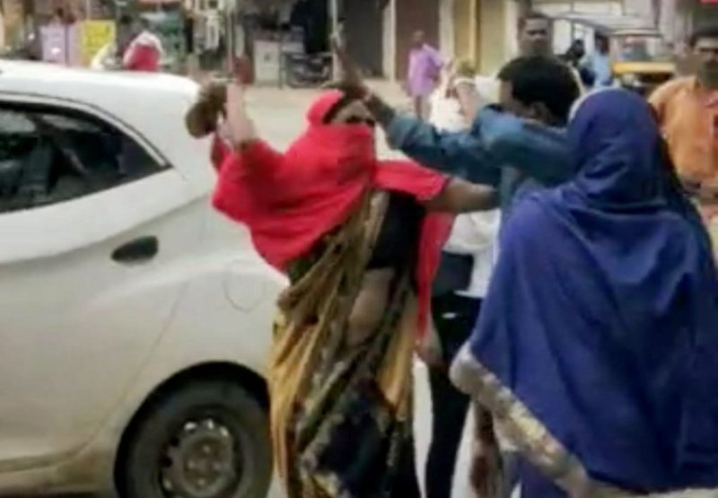 Girl student molesting