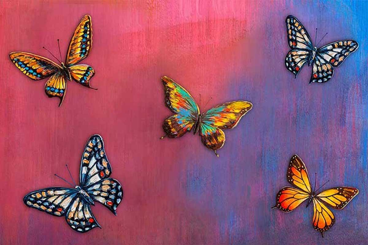 butterfly painting feng shui, feng shui butterfly placement, feng shui butterfly in bedroom, feng shui tips for happiness at home, feng shui tips for love life, happy married life tips, 
