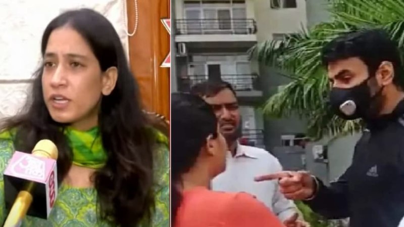 Shrikant Tyagi said that the woman was like my sister while wife also speak on this