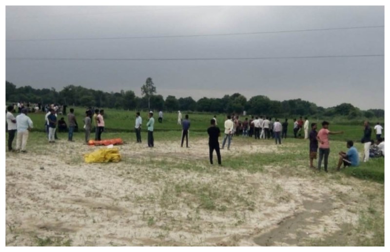 सांसद संगम लाल गुप्ता के स्कूल बस की टक्कर से युवक की मौत, परिजनों ने किया हंगामा