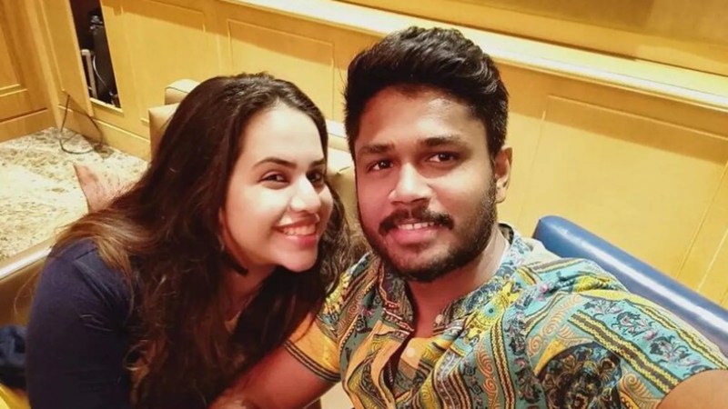 sanju samson wife charulatha rajasthan royals captain love story