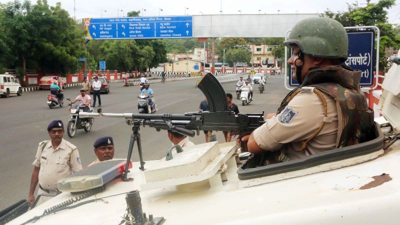 Symbolic Pics of Terror in UP on Indipendence Day